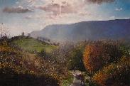 'Little Black Hill', an original oil painting on canvas by Crispin Thornton Jones � Crispin Thornton Jones 