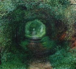 'The Green Lane', from a series of limited edition prints by Crispin Thornton Jones © Crispin Thornton Jones 